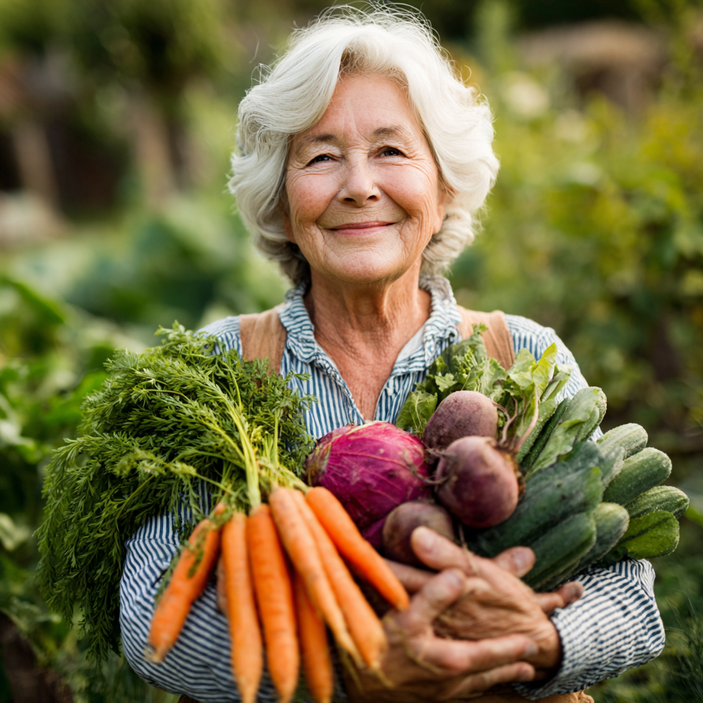Elderly European couple exercising together in park, looking energetic and healthy